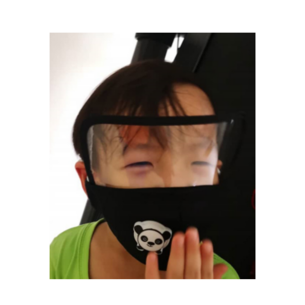 2 in 1 Mask Shield & Face Mask (Kids) (1 Carton) - Bulk Order